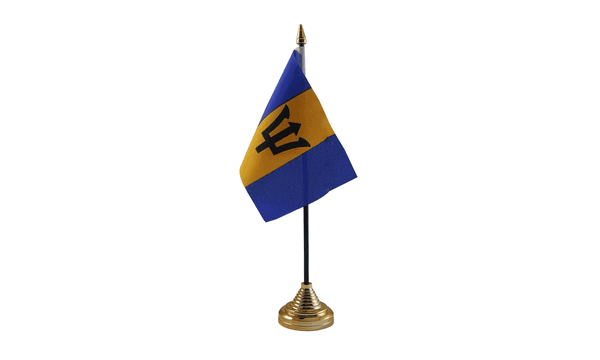 Barbados Table Flags